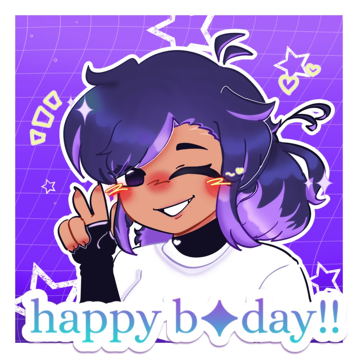 jnmhmlcookies's tweet photo. ʜᴀᴘᴘʏ ʙ✦ᴅᴀʏ ᴛᴏ @x_xevy_erra_x 💜💠✨
ᴍʏ ʙᴇsᴛɪᴇ sɪs ₍˄·͈༝·͈˄₎◞ ̑̑ೃ࿔
#ibiapaint #artist #artwork #fanart https://t.co/pkRbW6XIUV