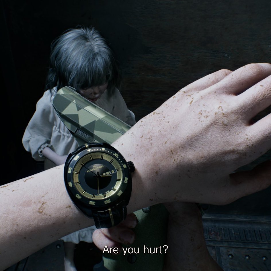 TheSphereHunter's tweet photo. i can’t tell if Grace is asking emily if she’s hurt or her $2000 watch ⌚️ https://t.co/S4aPtMVFpF