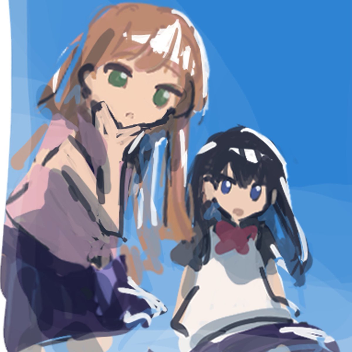inasenanaki's tweet photo. 周年に描きたい絵
久々なのに資料ろくに見ず描いたからあまりにも似てねぇ https://t.co/VCXqC3JFgG