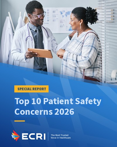 Top 10 Patient Safety Concerns for 2026 Highlight Ongoing Risks of Preventable Harm in U.S. Hospitals wp.me/p67u4n-6D6