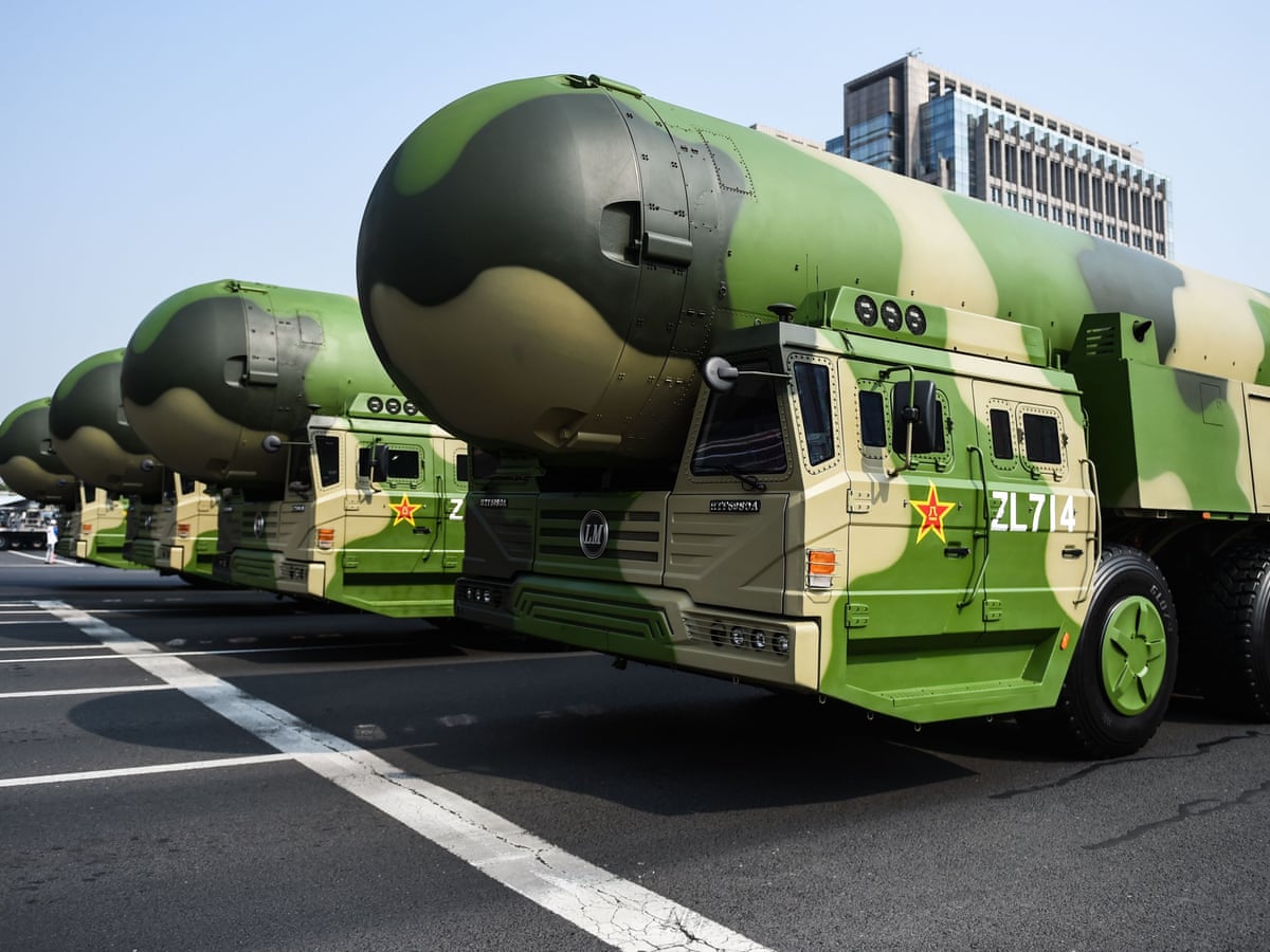 BREAKING: China is preparing for a nuclear war, rapidly increasing its nuclear arsenal and placing strategic weapons on alert.

— Washington Post