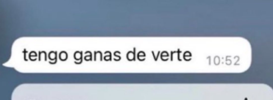 Soñando con que aparezca (1) en archivados y el mensaje que llegue sea este