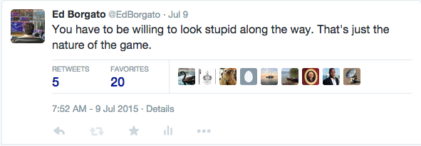 Ed Borgato tweet media