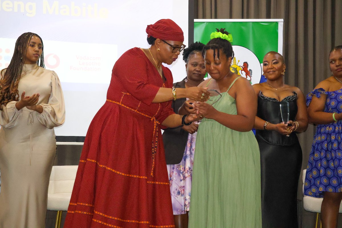 VodacomLes's tweet photo. Progress happens when we act together. This #InternationalWomensDay, Vodacom Lesotho joined Government & @UNFPA_LSO to accelerate gender equality for Basotho women and girls, turning commitment into action. #IWD2026 #GenderEquality #ConnectingForGood https://t.co/bXLRZDAW38