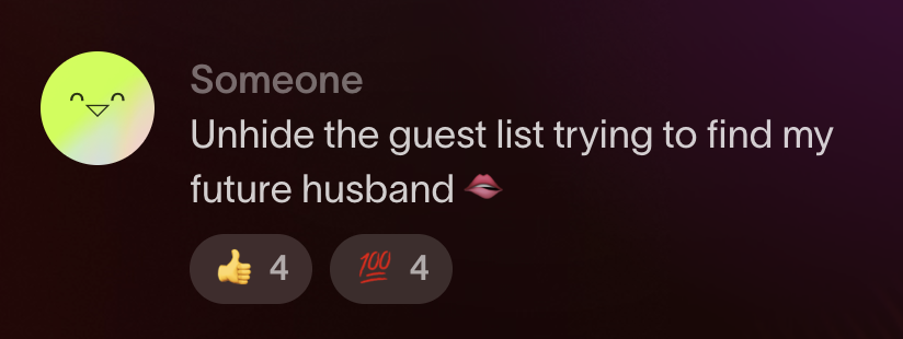 Partiful tweet media