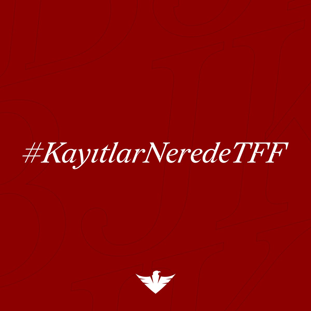 📢 Beşiktaş taraftarı soruyor. 

#KayıtlarNeredeTFF etiketi X Türkiye gündeminde 1. sırada.
