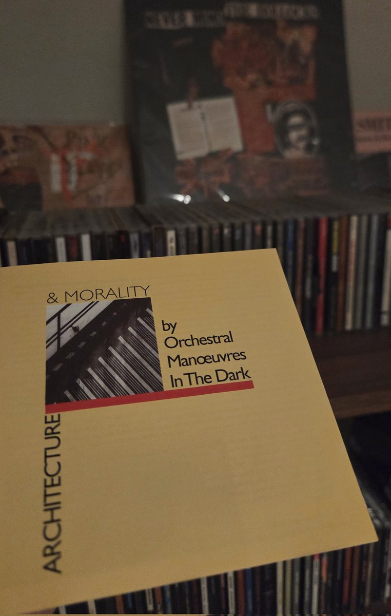 ActivistOfMusic's tweet image. Now Playing: 🔈
Architecture &amp;amp; Morality
By Orchestral Manoeuvres In The Dark
#AlbumofTheDay #NewWave #synthpop #80smusic #tunes