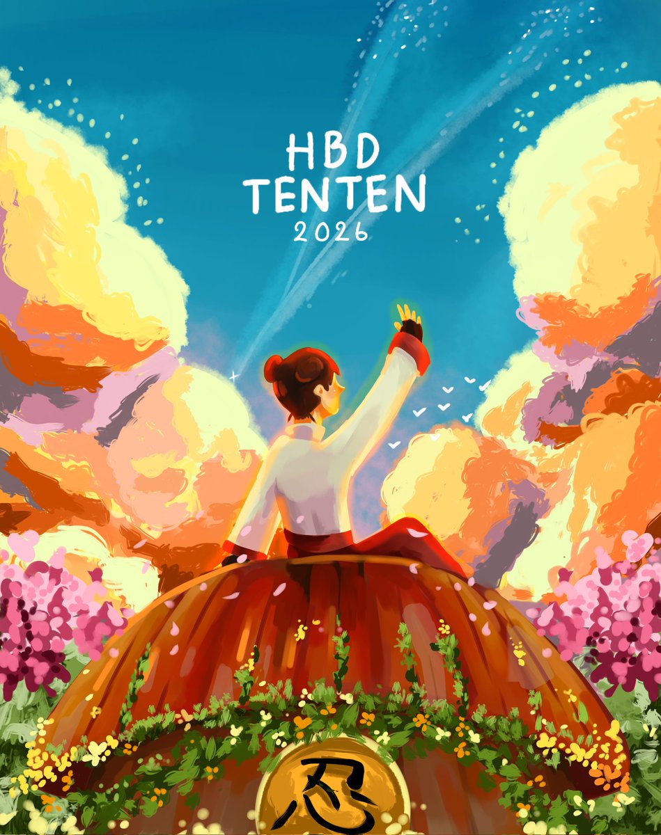 #Tentenweek2026
Day 7: Sky • Trust
HAPPY BIRTHDAY MY TENTEN🥺 
Always love you💕
#Tenten 
#テンテン誕生祭2026
#テンテン生誕祭2026