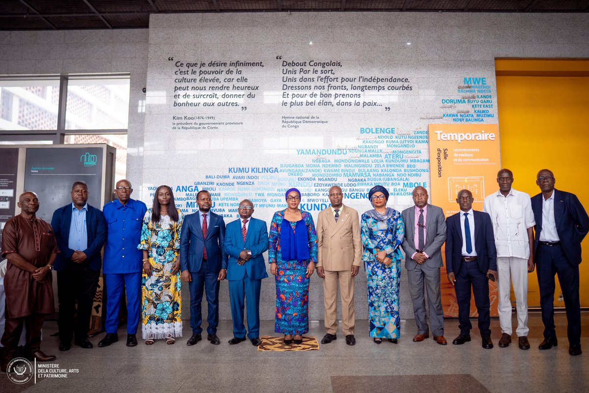 Ministère de la Culture, Arts et Patrimoine RDC tweet media