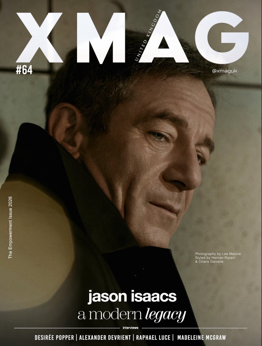 granduncan's tweet photo. jason isaacs for Xmag!!
photographed by Lee Malone, styled by Hernan Ripiert & Charis Danielle.
#JasonIsaacs #JasonIsaacsWorldDomination #Xmag https://t.co/avywYblbF7