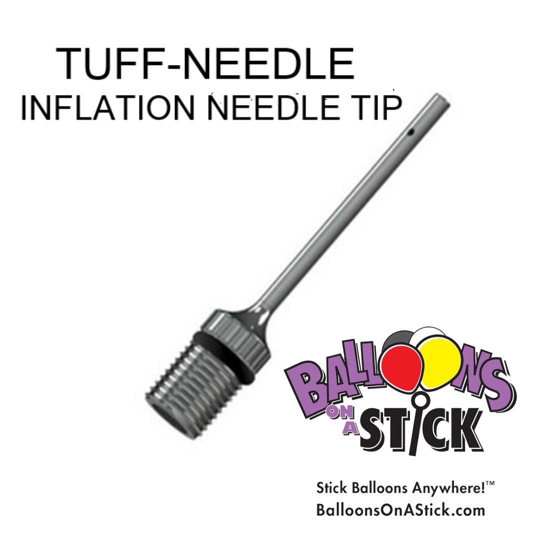 BalloonsOnStix's tweet photo. You need an inflation needle tip to inflate your balloons! This solid metal inflation needle is designed to fit our PermaShine® Balloons. Made with a rubber O-ring to prevent leakage during inflation &amp; an easy to grip 5/16” hexagon shaped base. https://t.co/lqKVzB066V https://t.co/DxbEahti27