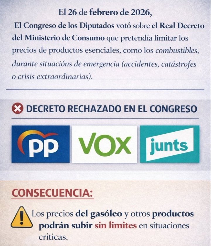 speaker_events's tweet photo. Gracias a este trio maravillas estamos frente a una de las estafas mejor orquestadas por parte de las compañías de suministros de carburantes.
Me han soplado en 2 días (2 depósitos llenos) 90€ a mayores por la puta cara.
Ahora pretenden que quien gobierna lo arregle. Miserables https://t.co/9d1YZQHwMn