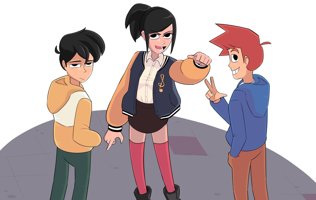 MichaelMOrtega_'s tweet photo. The trio got a little redesign. I have some ideas I've been wanting to share but a pain in my left hand has kept me from drawing often. I went to the doctor so hopefully I can go back to drawing constantly soon.
#animation https://t.co/DdmIzK7zP1