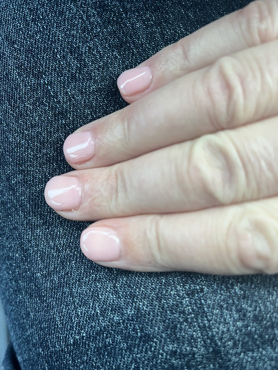 mooramana's tweet image. This afternoon’s self care is #NewNails. The colour is Marshmallow