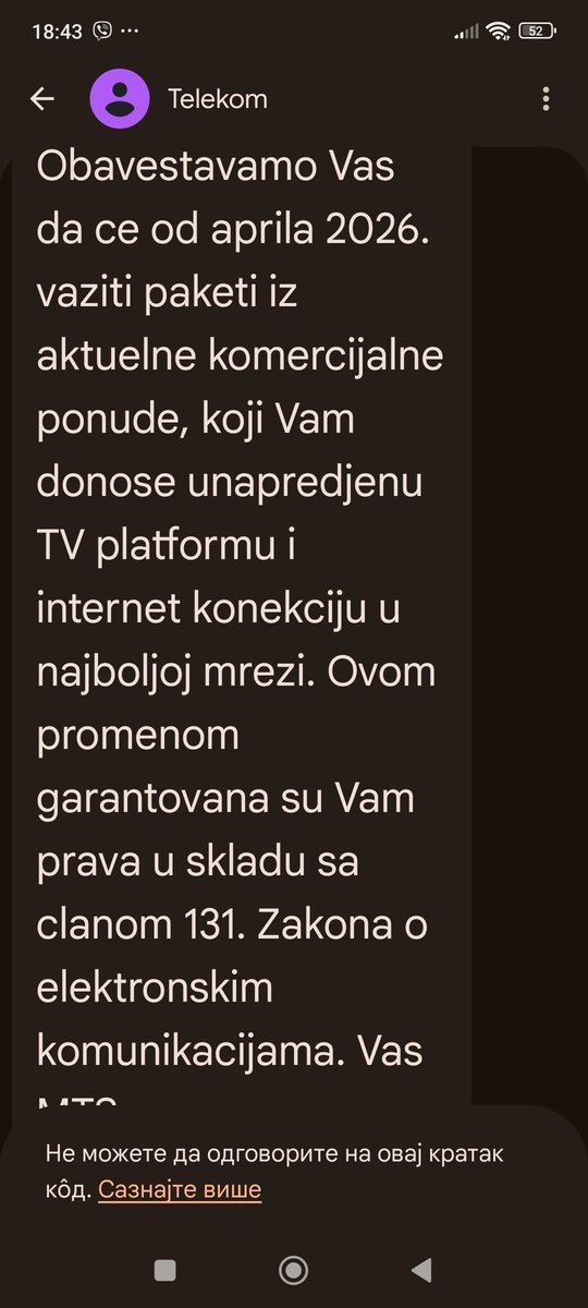 Moskitos78's tweet photo. Šta ovo znači? Opet poskupljenje? https://t.co/WA1FJvhN0E