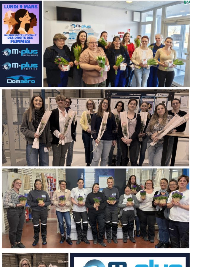 M_PLUS_Group's tweet photo. 🌍💜 Chez M-PLUS, nous sommes fiers de compter parmi nos équipes des femmes talentueuses, innovantes et engagées, qui contribuent chaque jour à notre succès collectif.
🔹 L’égalité n’est pas une option, c’est une force. Nous croyons que la diversité des profils et des parcours…. https://t.co/aTVr9VkBec