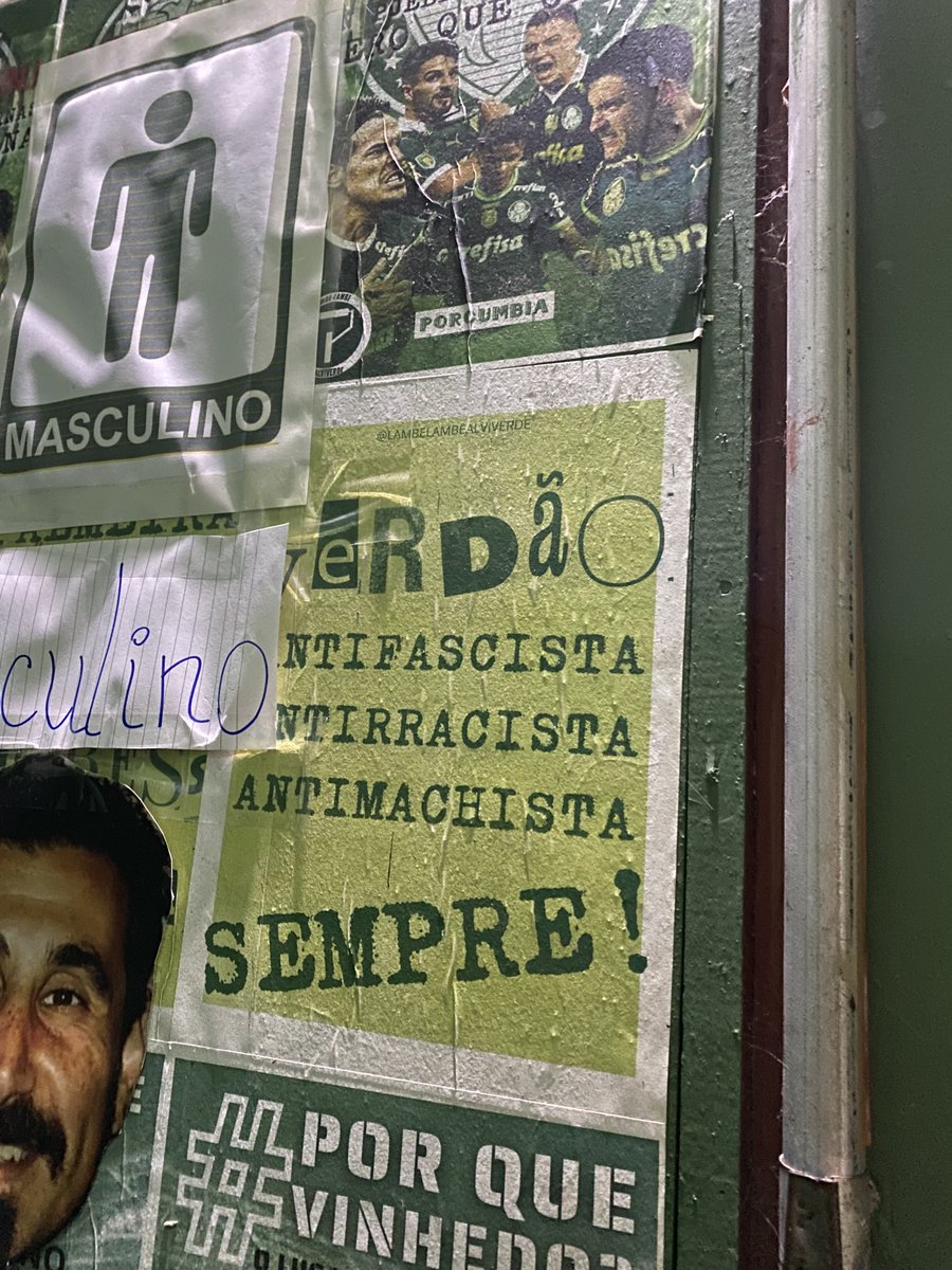 VERDÃO 

antifascista 
antirracista 
antimachista

SEMPRE!