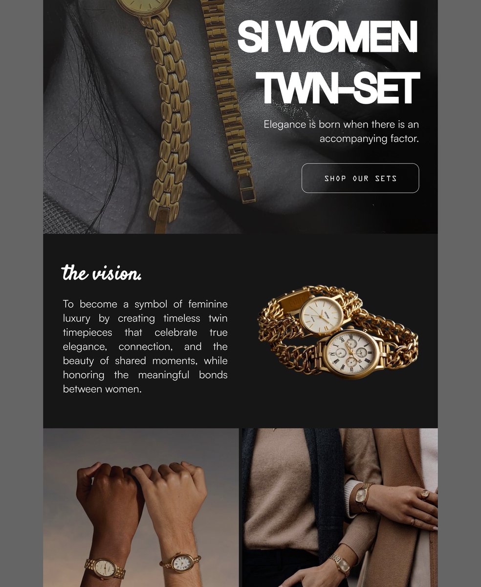 _henaaa's tweet photo. First email design this week is for a luxury wristwatch brand called Timelapse🚧 https://t.co/3JbN0FiaGq