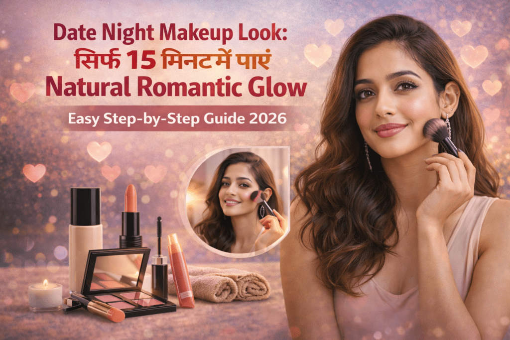HindiPatrika's tweet photo. Date Night Makeup Look: सिर्फ 15 मिनट में पाएं Natural Romantic Glow | Easy Step-by-Step Guide 2026
https://t.co/TmGYOeaKll
#night #makeup #natural #romantic https://t.co/ZXZZXTTwkM