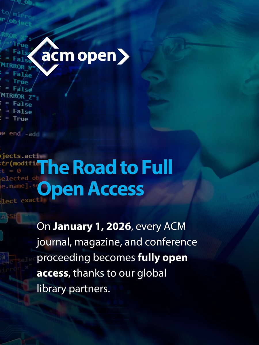 Association for Computing Machinery tweet media