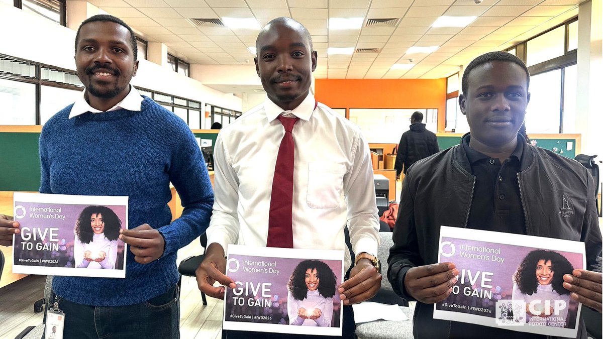 International Potato Center tweet media