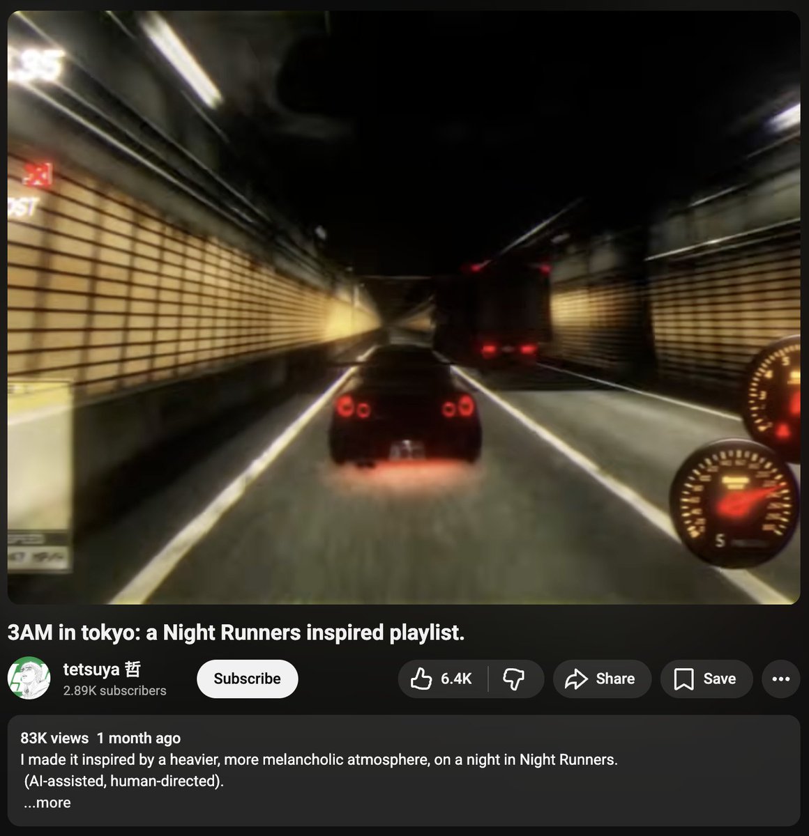 "AI-assisted, human-directed" ✍️✍️

say what you want about AI-generated music but can't lie some of it goes hard