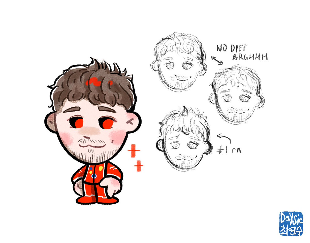 okay legit was staring at this all night and I had to update charles' hair bc it was ticking me off so badly 😭
why is f1 hair so hard
#CL16
