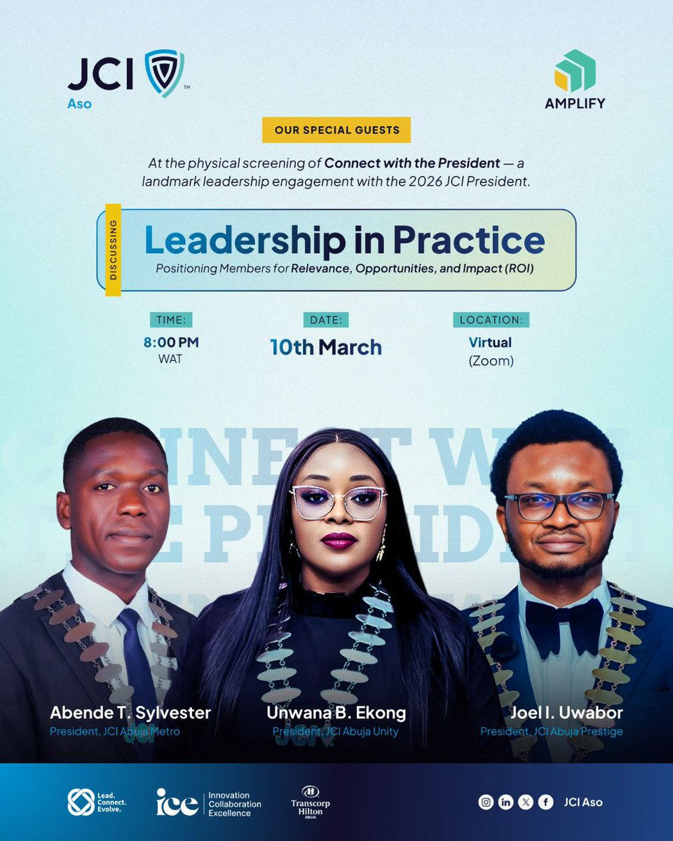 JCI ASO tweet media