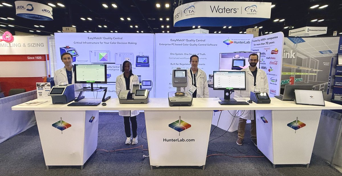 HunterLab tweet media