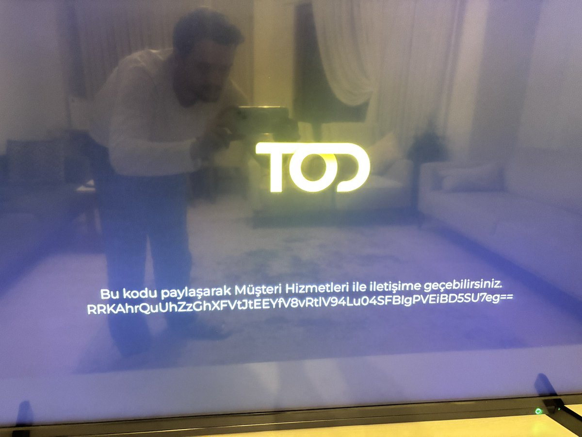 adilbkts's tweet photo. @tod_tr bu kodu nasıl paylaşacağım sizinle! Dalga mı geçiyorsunuz ya parasını verip aldığımız hizmete bakın. Gol de oldu sizin yüzünüzden izleyemediğim anda! İğrenç bir uygulamasın TOD TV! https://t.co/8MEdXoL66C