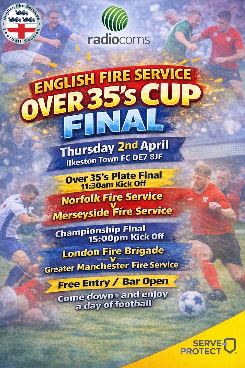 English Fire Service Football Section tweet media