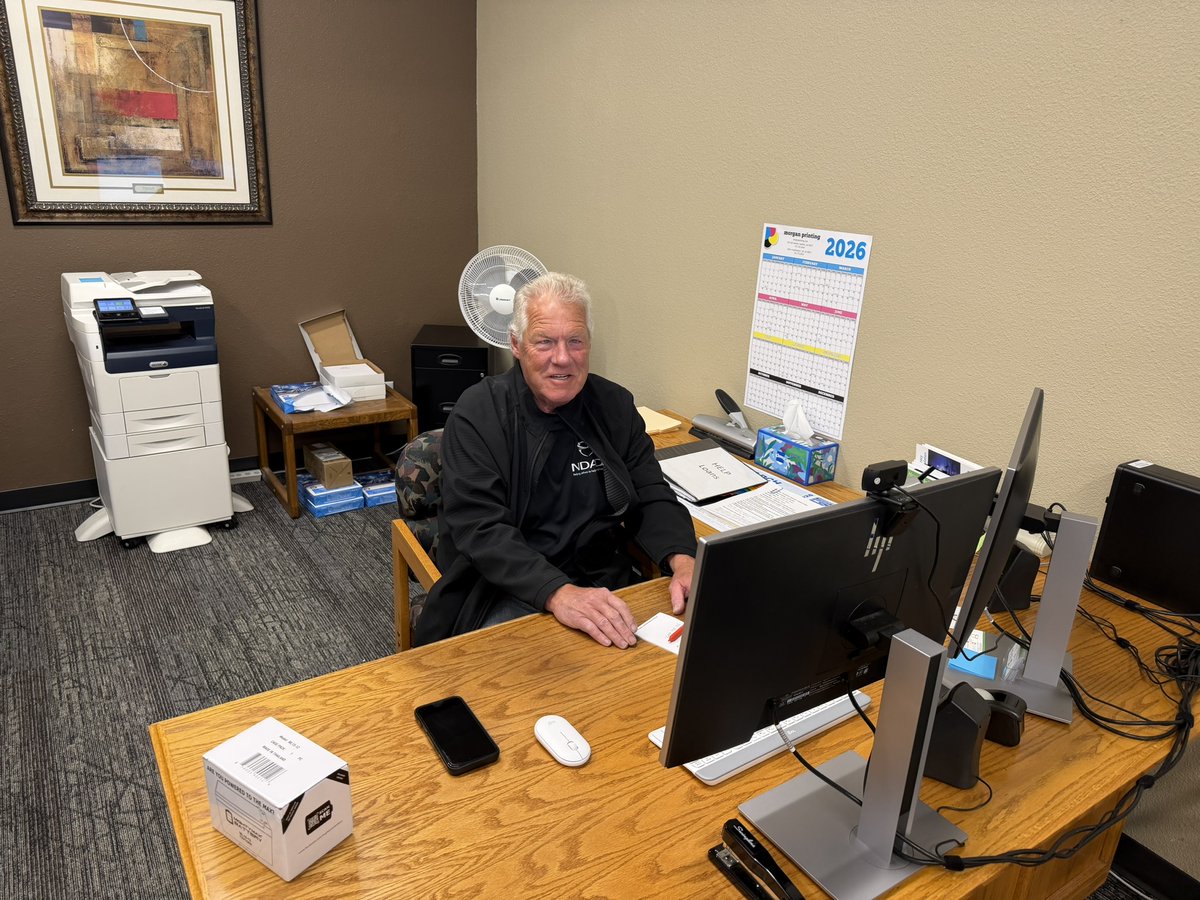 Meet Joe! This long-time NDAD Gaming employee is spending a little time in the Bismarck NDAD office assisting during our temporary hours. Joe will be available to assist clients Tuesday, Wednesday, and Thursday from 10 a.m. to 2 p.m.