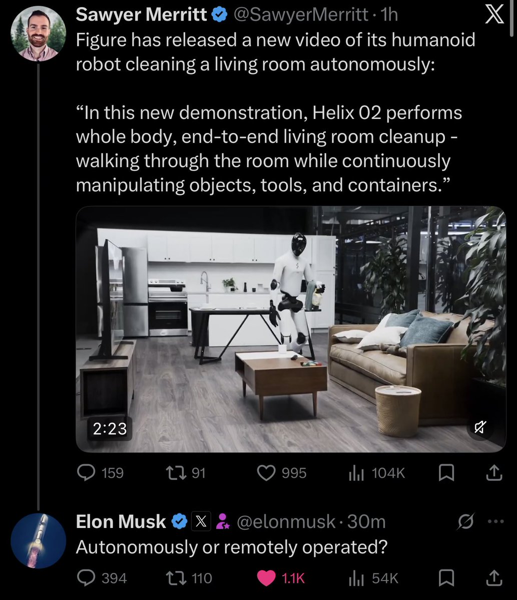 Elon eyeing Optimus competition 👀