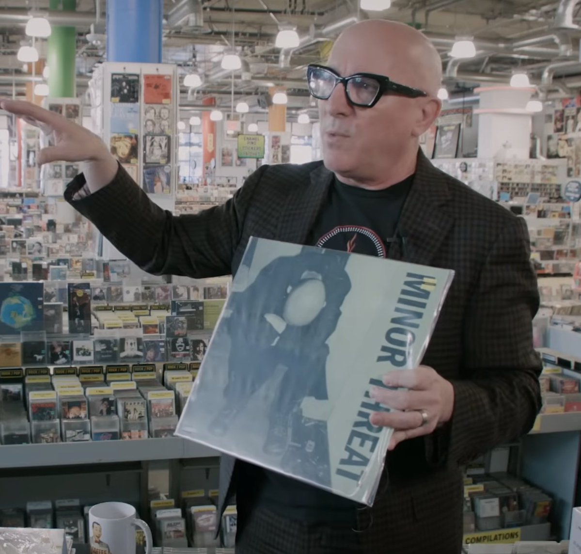 Maynard James Keenan identified Minor Threat as an album that was "very influential to me in early early stages" in a new installment of Amoeba's What's In My Bag?

"This album specifically, this to me embodies what that punk movement was. This guy has... remained pretty true to