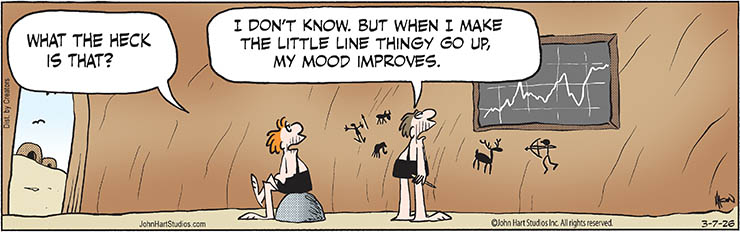 Nobody knows what the economy is doing…
but as long as the line goes up, we call it growth.