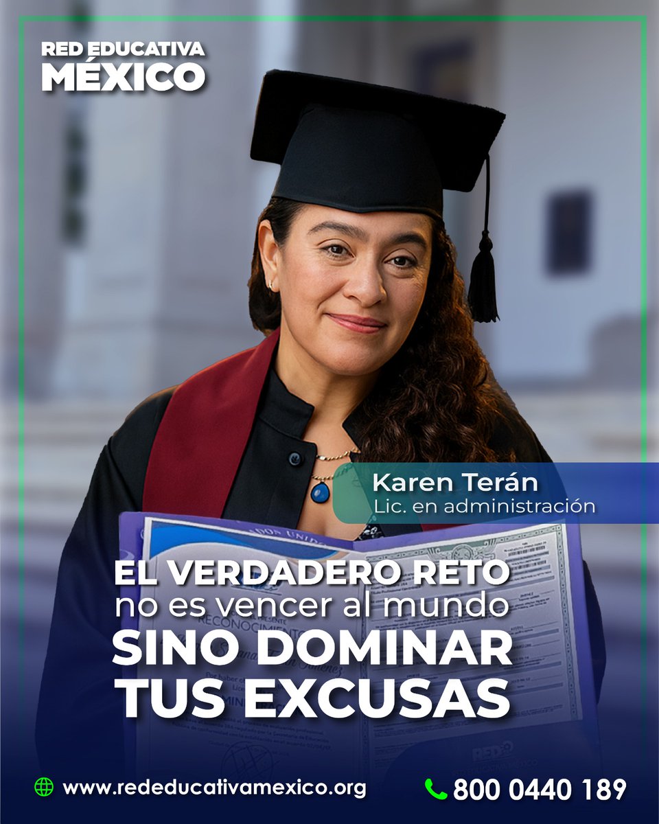 FundacionRedMex's tweet photo. Confía en tu talento, valora tu experiencia y da el paso. Nosotros te ponemos el camino, tú pones las ganas. https://t.co/y5gL5U1SD4