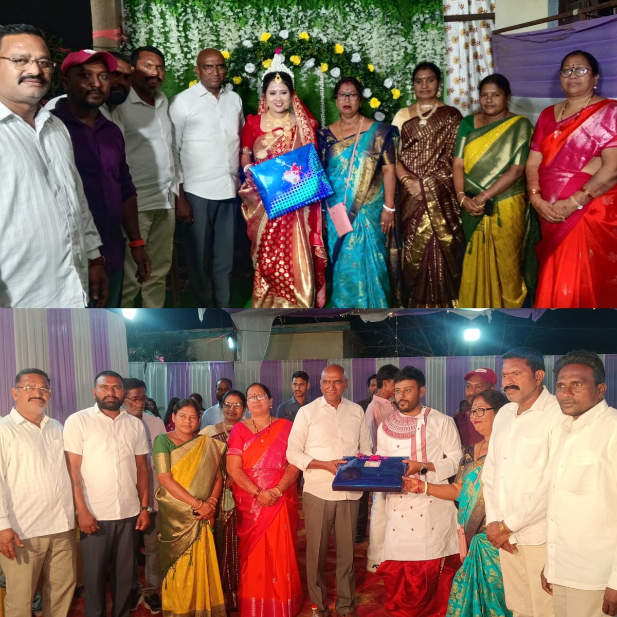 కాగజ్‌నగర్ మండలంలోని ఈస్‌గాం విలేజ్ నెంబర్–5 కుచెందిన టిఆర్ఎస్ పార్టీ నాయకురాలు బినామండల్ గారి కుమార్తె వివాహ మహోత్సవానికి ముఖ్య అతిథిగా హాజరైన బిఆర్ఎస్ పార్టీ రాష్ట్ర ప్రధాన కార్యదర్శి డా.ఆర్ఎస్ ప్రవీణ్ కుమార్ సార్ గారునూతన వధూవరులను వారి దాంపత్య జీవితం ఆనందంగా ఆకాంక్షించారు.