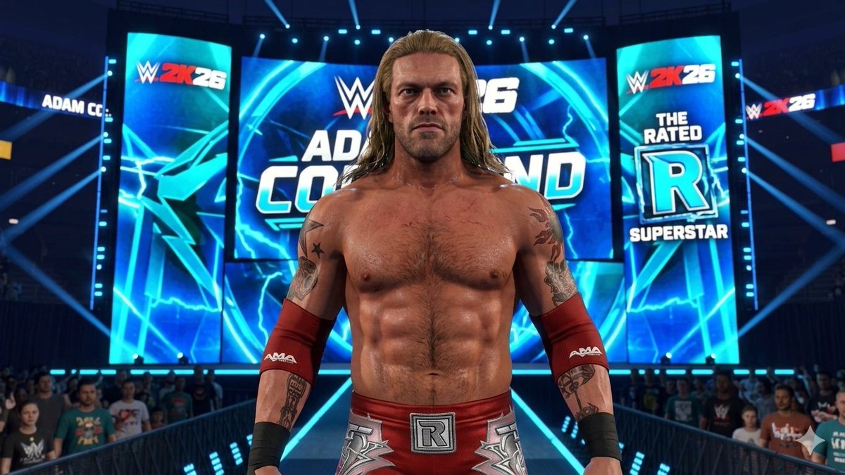 SharmaJari29365's tweet image. Imagine Adam Copeland returning to the roster of WWE 2K26.
The Rated-R Superstar still looks like a main-event level character in the game. 🔥
Would you want to see Edge officially back in the WWE 2K roster?
#wwe2k26 @WWEgames
