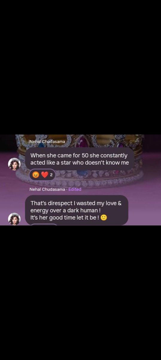 BREAKING  News 

Nehal Rejcted <a href="/Farrhana_bhatt/">Farrhana Bhatt</a> &amp; Now She’s Claiming She didn’t Even Get Entry To The Holi party 

Who rejected whom, what was his name?

Rejected by #BaseerAli
Rejected by bajaj
Rejected by #Tanyamittal
Rejected by  #Pranitmore
Rejected by #Amaalmallik
99th Others