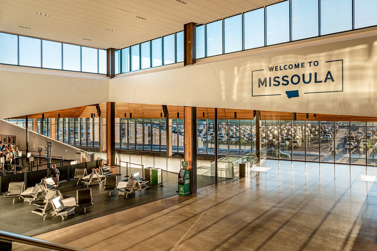 MissoulaAirport's tweet photo. Happy 85th birthday to MSO! ๐โ๏ธ
Since our first flight arrived on March 9, 1941, weโve been proud to connect Missoula to the world and welcome travelers home.๐ฅณ
Whatโs a favorite trip youโve taken from MSO? Share it with us!
#FlyMSO https://t.co/eeU0WQT3MF