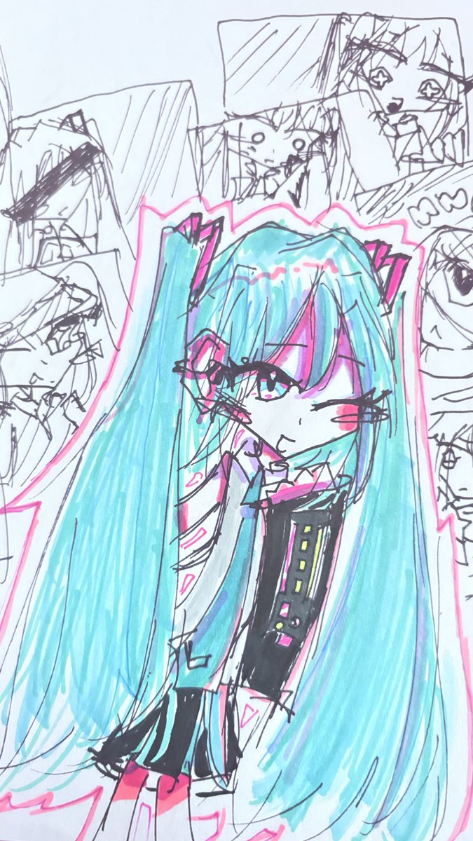 _Rei_777_'s tweet photo. Happy Miku day!! I love her design smm 
Any #artmoots ?
#vocaloid #hatsunemiku #explore #art #smallartists https://t.co/7N04UWrDQ1