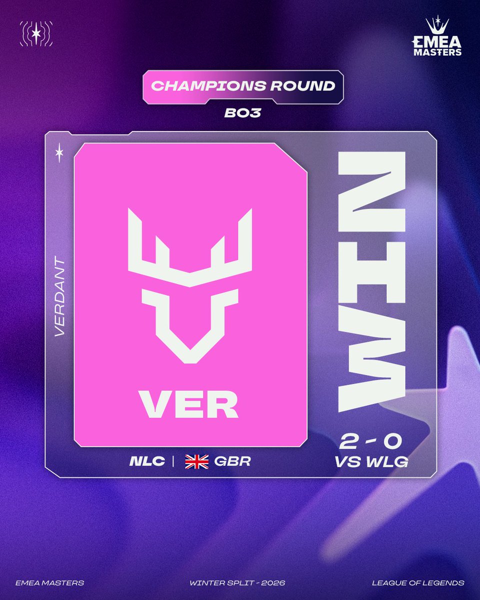 EMEA Masters tweet media