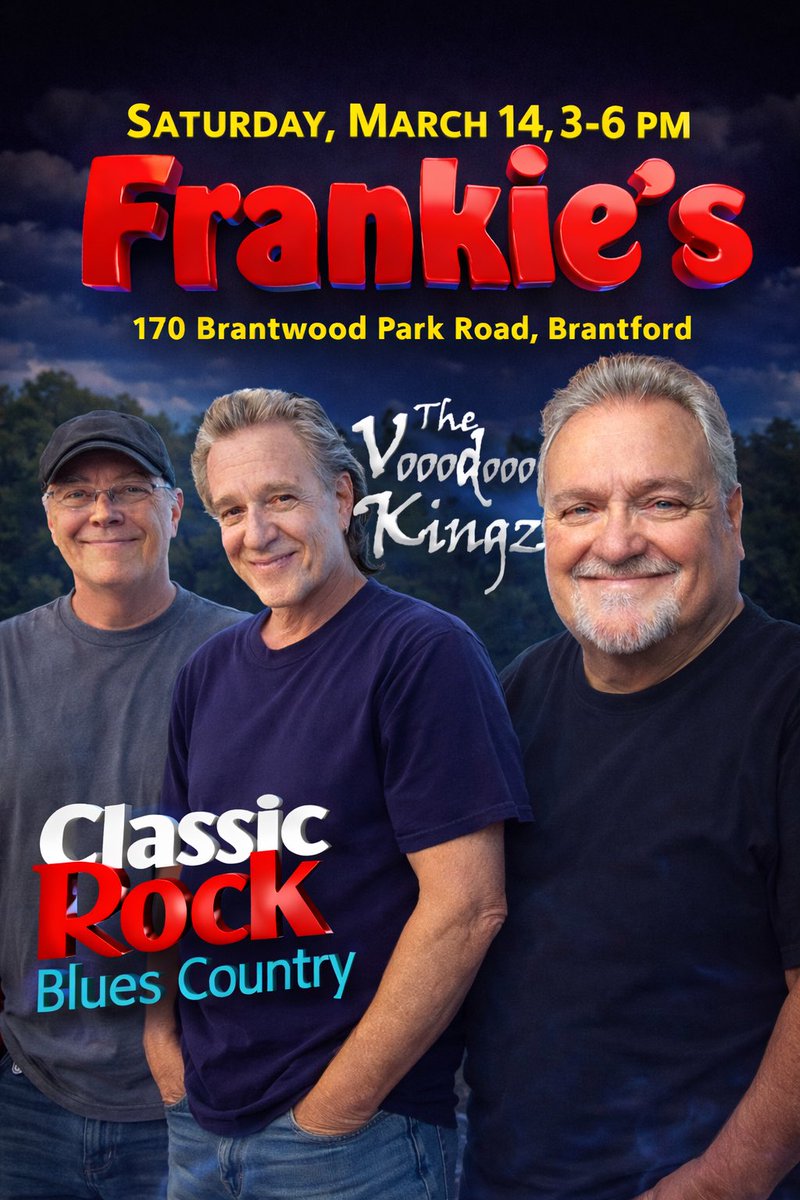VooodoooK's tweet photo. DON’T MISS THIS ONE!  the Vooodooo Kingz are back to rock yer socks off! 🤪😎😊 https://t.co/7l7orfWmhF