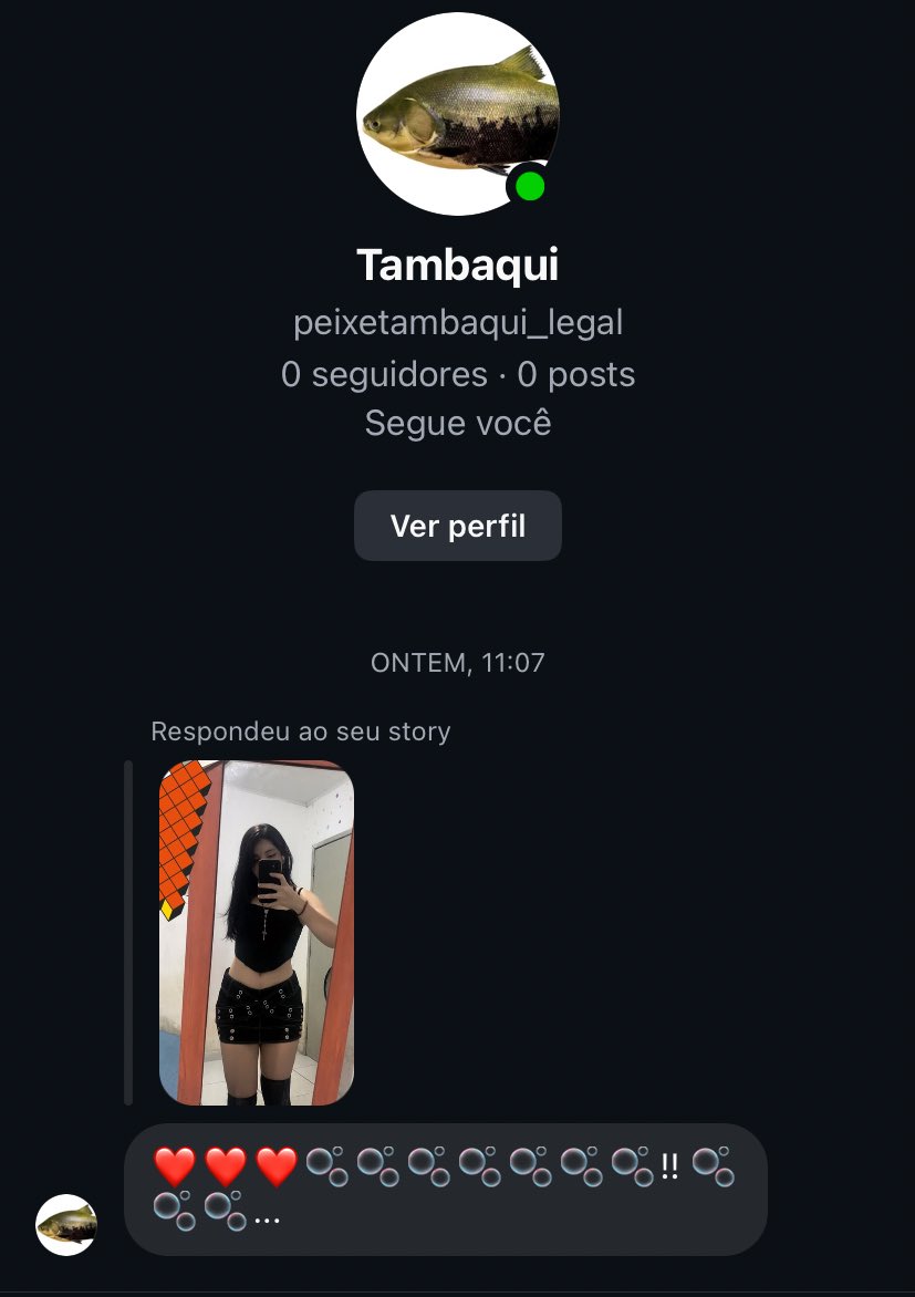 Bloqueio a pessoa num dia

A minha dm no outro dia: