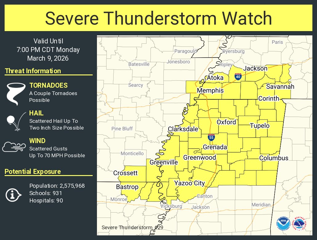 NWS Jackson MS tweet media