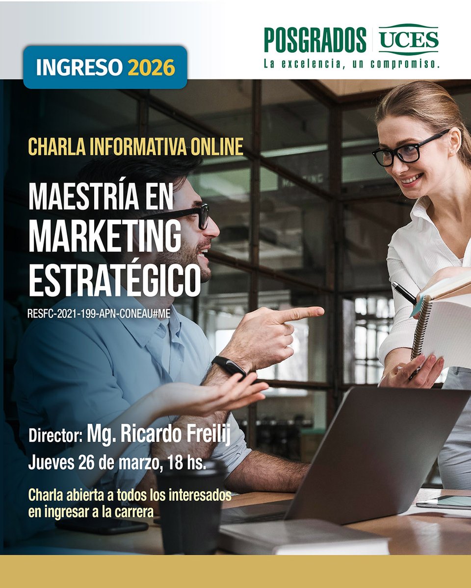 Posgrados UCES tweet media