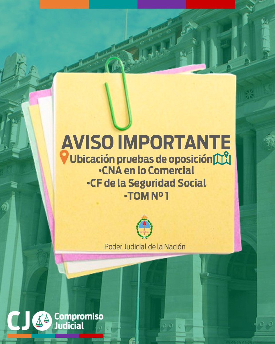 Compromiso Judicial tweet media