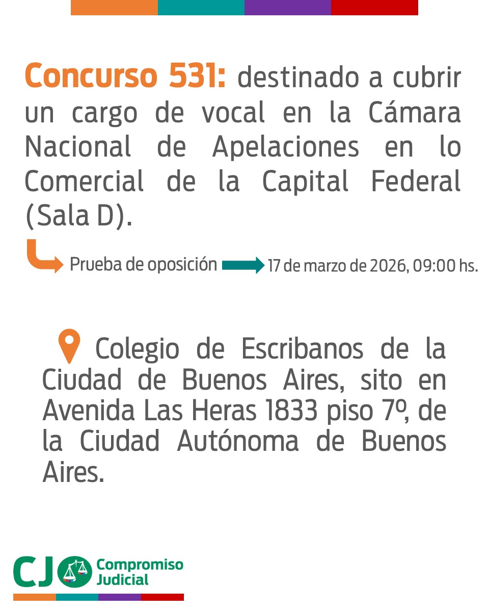Compromiso Judicial tweet media