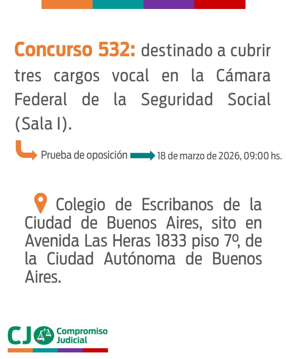 Compromiso Judicial tweet media