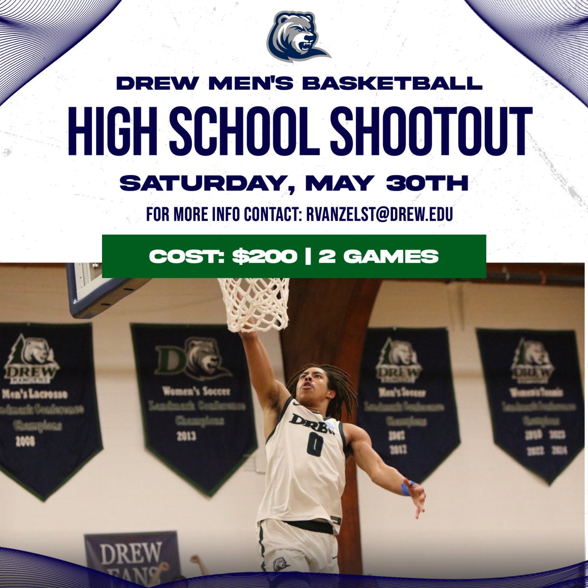 Drew University Men’s Basketball tweet media